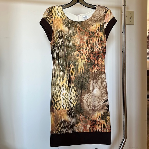 CACHE SHIMMER ANIMAL PRINT DRESS - Picture 9 of 12
